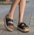 sandales plateforme chic